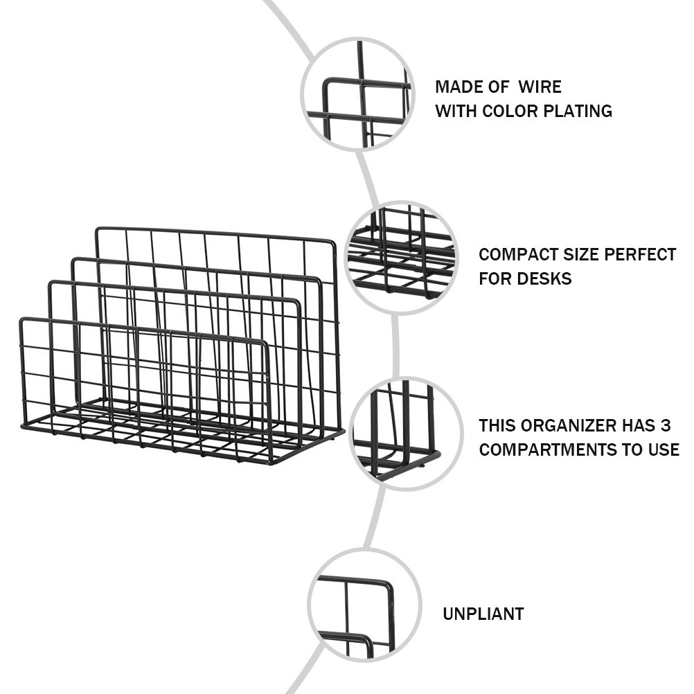 Metal Masaüstü Posta Düzenleyi - Magazine Holder Rack incelemesi ve fiyatı