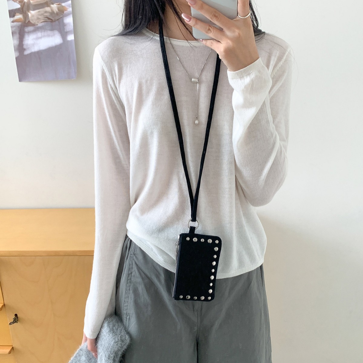 YENİ Çivili Omuz Çantası Mini  - Index Card Holder incelemesi ve fiyatı