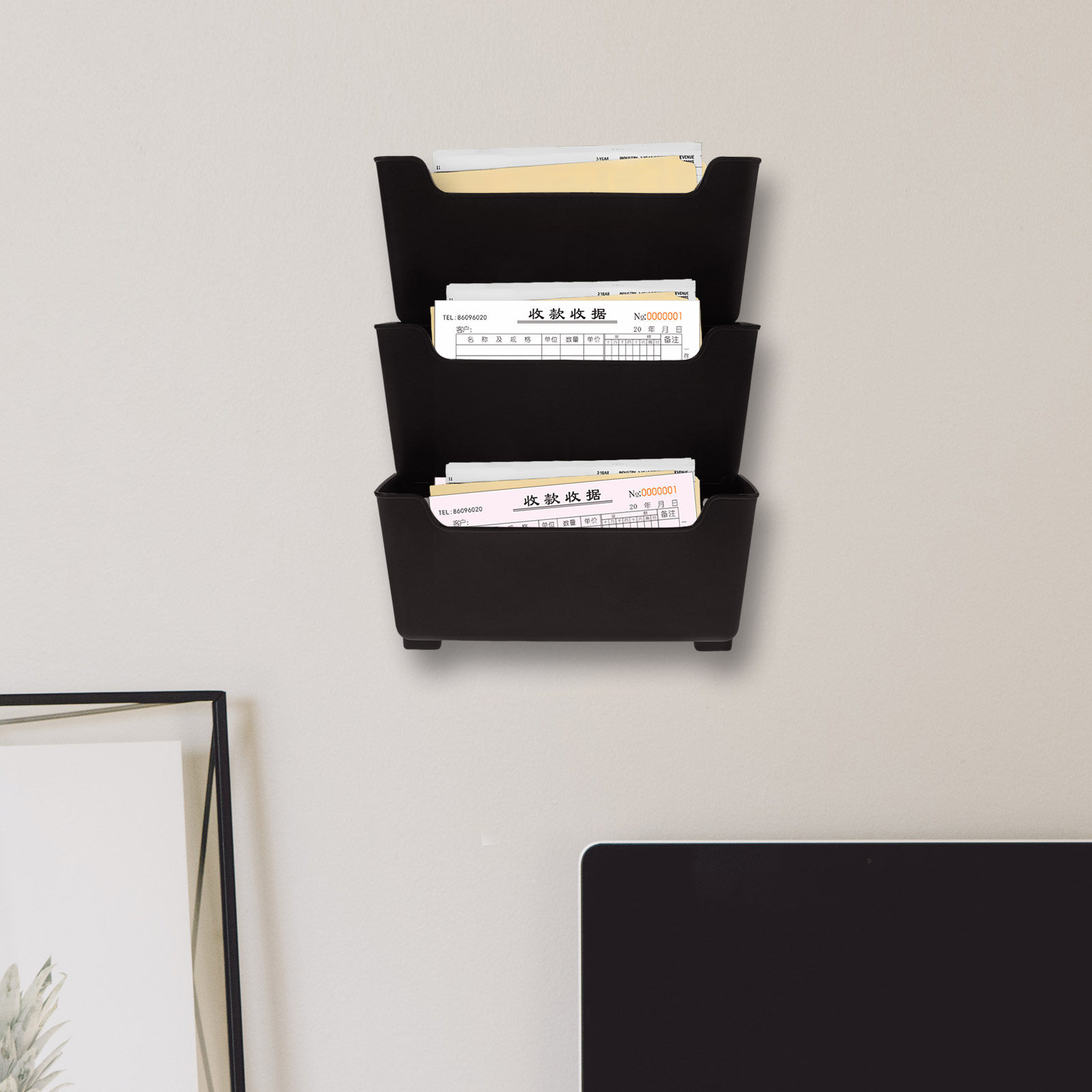 1 Adet Duvar Tipi Dosya Düzenl - Magazine Holder Rack incelemesi ve fiyatı