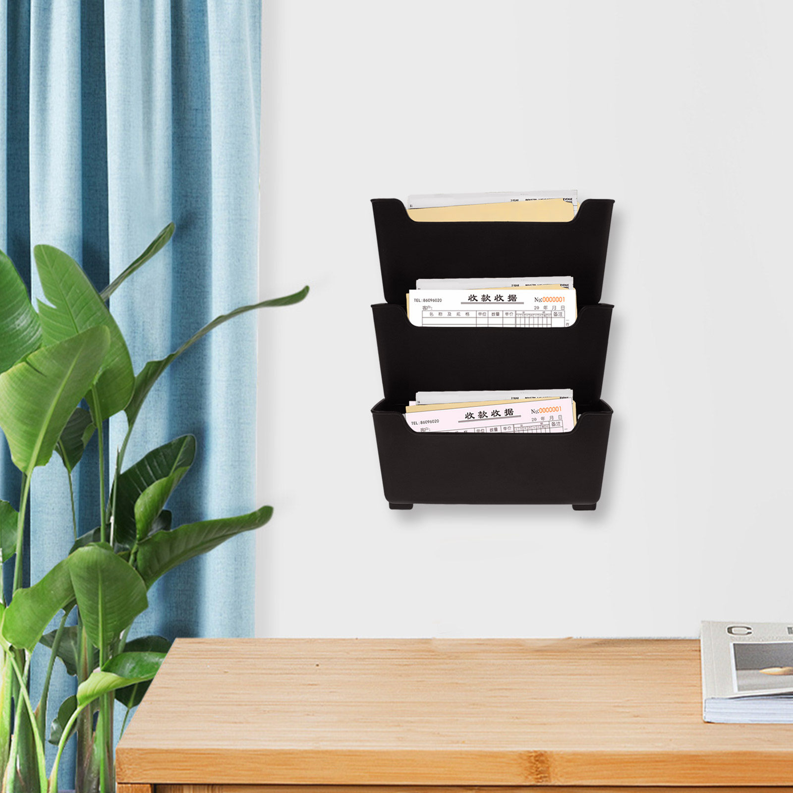 1 Adet Duvar Tipi Dosya Düzenl - Magazine Holder Rack incelemesi ve fiyatı